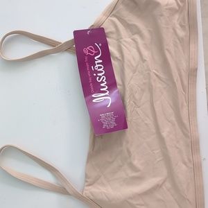 Ilusion Sz L Nude Bralette NWT